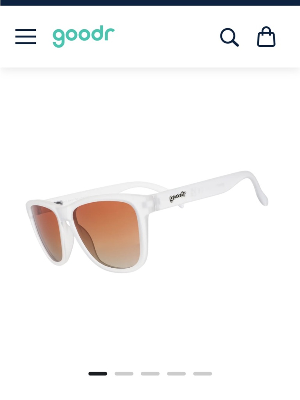 goodr new in box Root Beer Sommelier polarized sunglasses